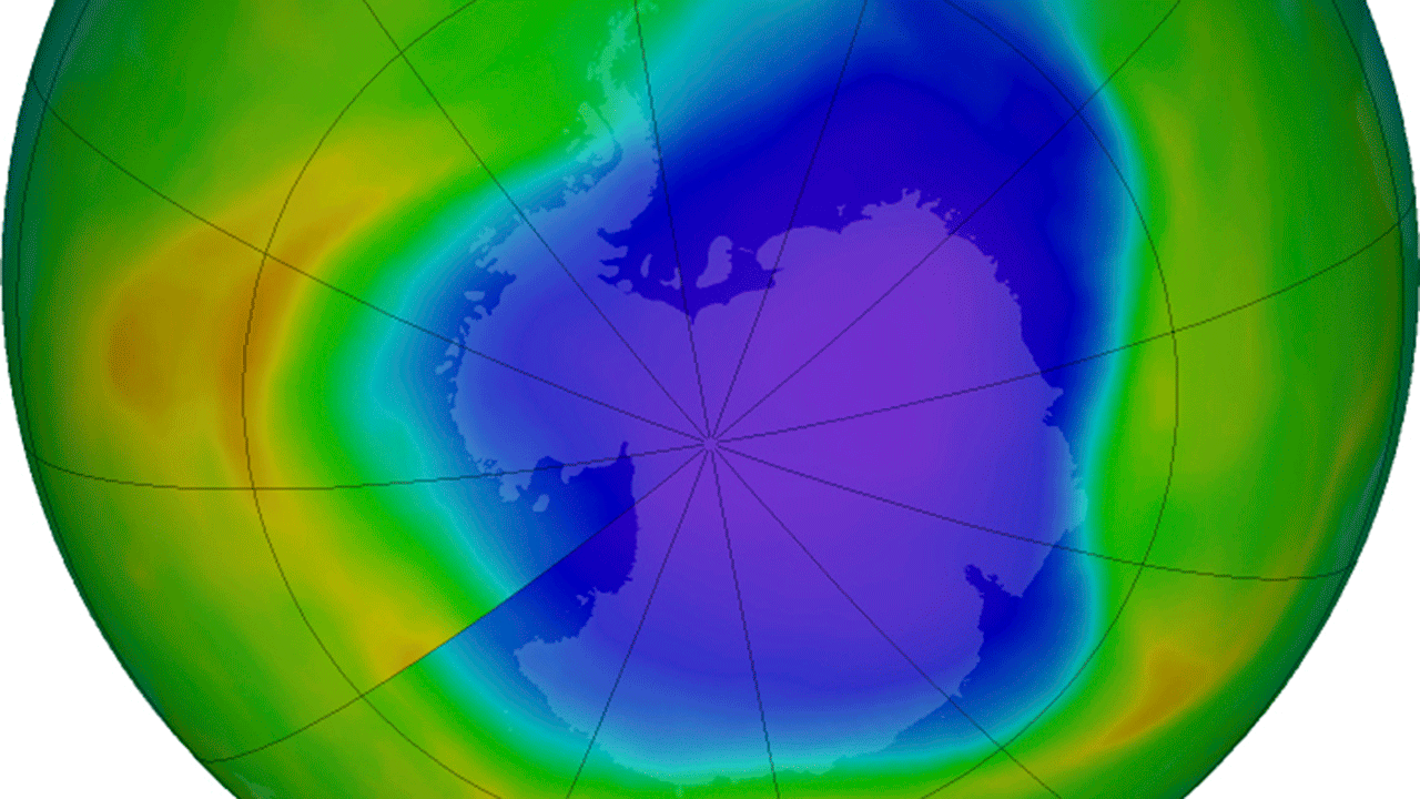 Ozone hole proves smaller than predicted, NASA says
