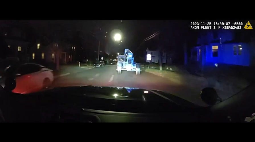12-year-old leads police chase in stolen forklift