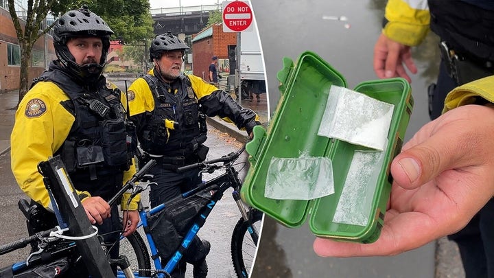 ‘Fentanyl nexus’: On the streets with Portland police’s bike squad 