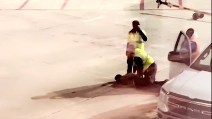 Man captured after New Orleans tarmac hatch escape, dramatic runway struggle caught on video